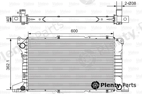 Valeo 731782 — Radiator, engine cooling