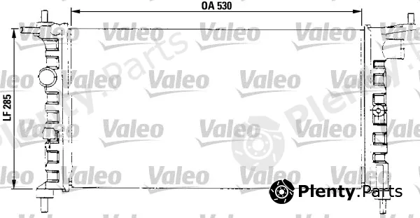 Valeo 731013 — Radiator, engine cooling