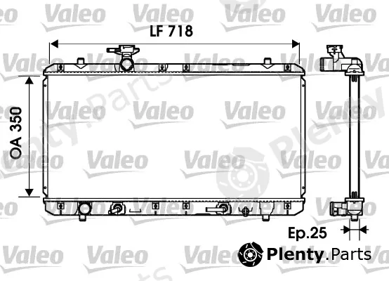 Valeo 734165 — Radiator, engine cooling
