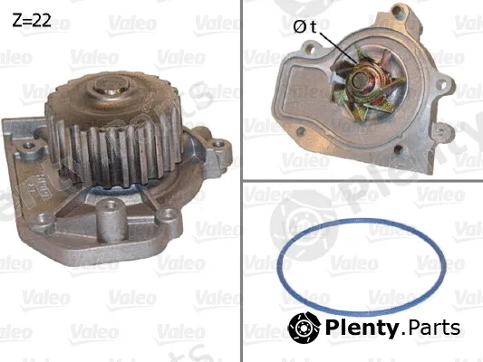 Valeo 506943 — Water Pump, engine cooling
