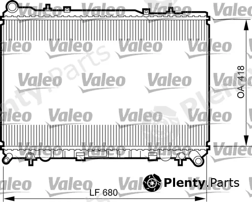 Valeo 735521 — Radiator, engine cooling