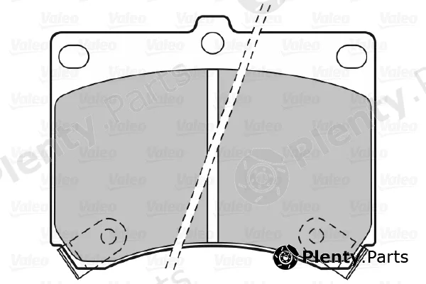 Valeo 598646 — Brake Pad Set, disc brake