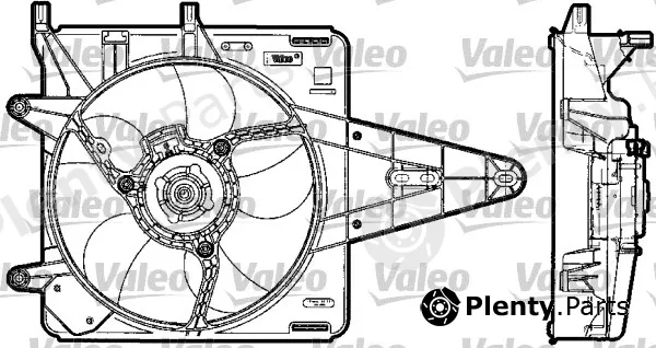 Valeo 698517 — Fan, engine cooling