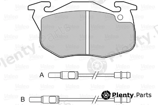 Valeo 598081 — Brake Pad Set, disc brake