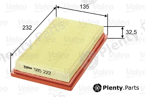 Valeo 585222 — Air Filter