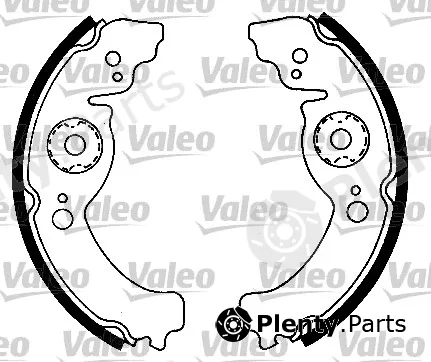 Valeo 562524 — Brake Shoe Set