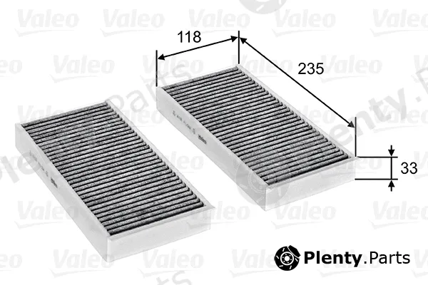 Valeo 715811 — Filter, cabin air VALEO PROTECT