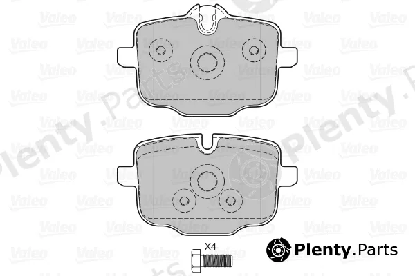 Valeo 601145 — Brake Pad Set, disc brake