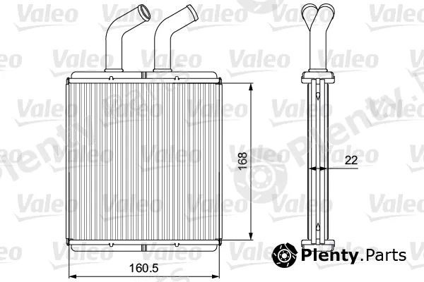 Valeo 811562 — Heat Exchanger, interior heating