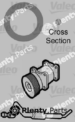 Valeo 509131 — Gasket, coolant pipe