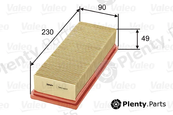 Valeo 585023 — Air Filter