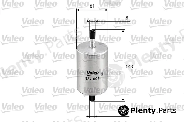 Valeo 587001 — Fuel Filter