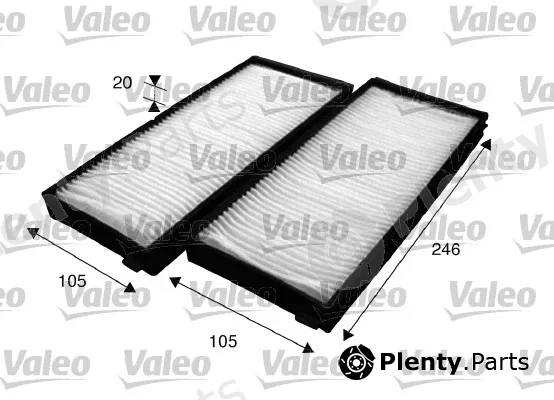 Valeo 715618 — Filter, cabin air VALEO ESSENTIAL