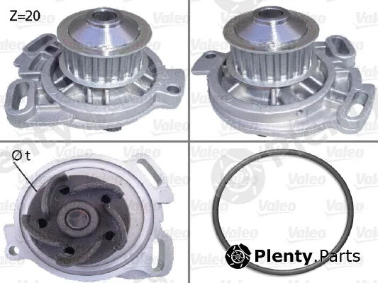 Valeo 506105 — Water Pump, engine cooling