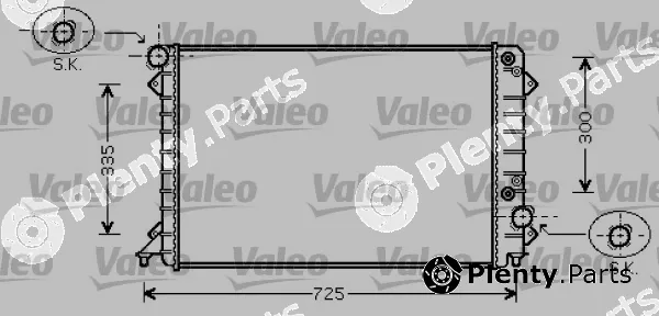 Valeo 734755 — Radiator, engine cooling