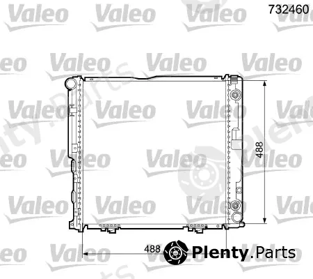 Valeo 732460 — Radiator, engine cooling