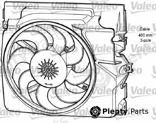 Valeo 696065 — Fan, engine cooling