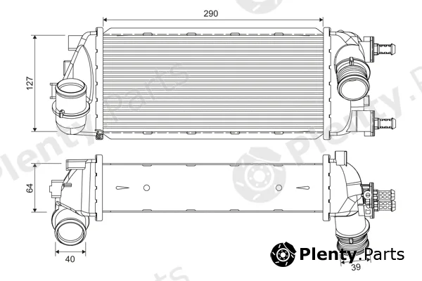 Valeo 818695 — Charge Air Cooler
