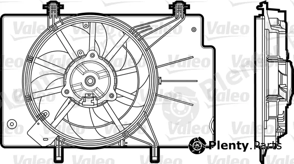 Valeo 696344 — Fan, engine cooling