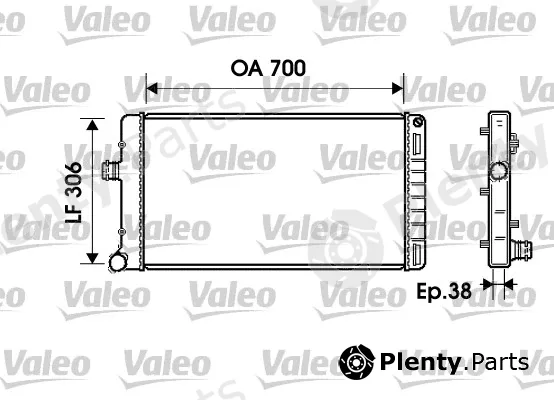 Valeo 734224 — Radiator, engine cooling