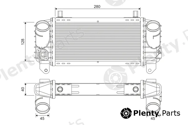Valeo 817872 — Charge Air Cooler