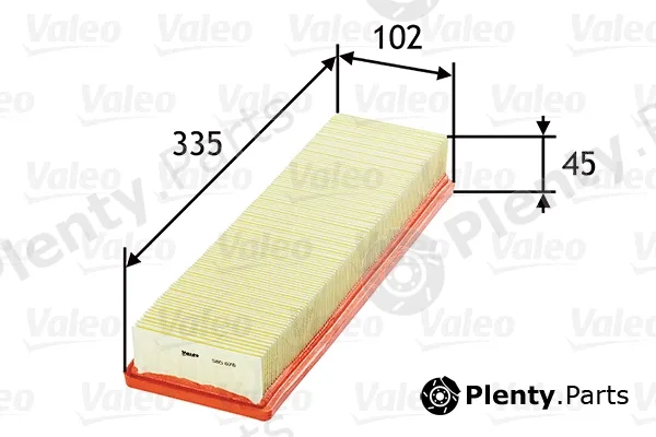 Valeo 585078 — Air Filter