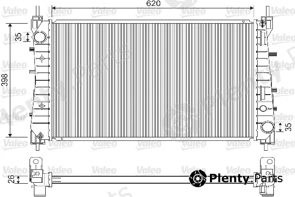 Valeo 733203 — Radiator, engine cooling