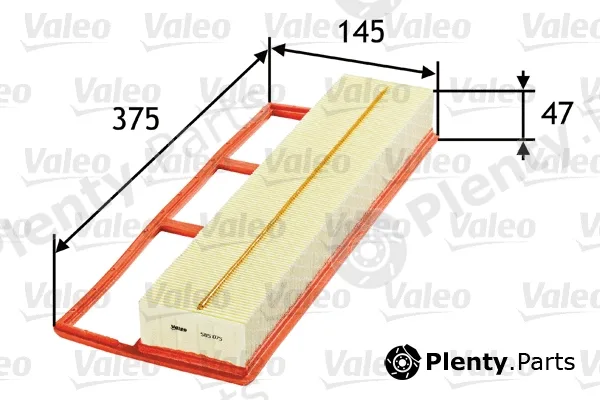 Valeo 585075 — Air Filter