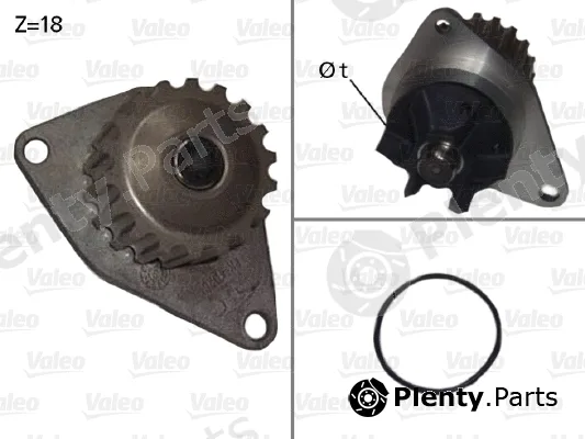 Valeo 506721 — Water Pump, engine cooling