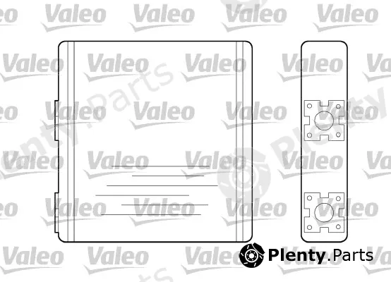 Valeo 812108 — Heat Exchanger, interior heating