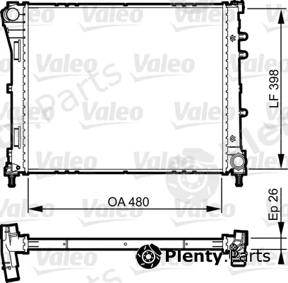 Valeo 735273 — Radiator, engine cooling