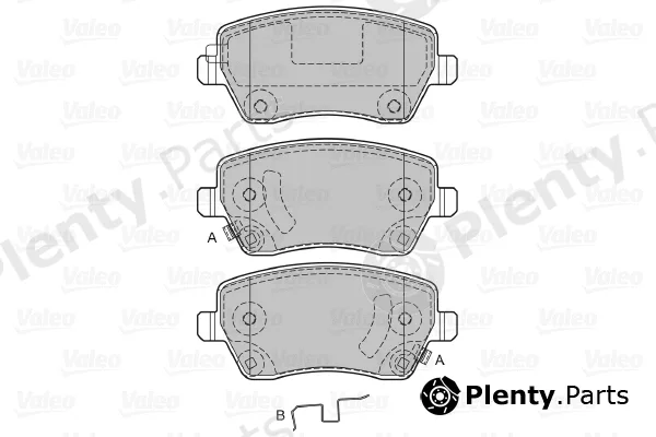 Valeo 598641 — Brake Pad Set, disc brake