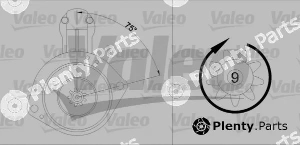 Valeo 455914 — Starter VALEO RE-GEN REMANUFACTURED