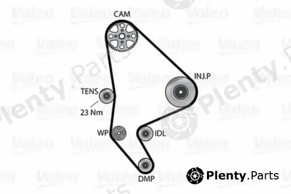 Valeo 614602 — Water Pump & Timing Belt Kit