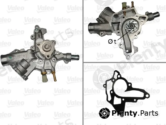 Valeo 506838 — Water Pump, engine cooling