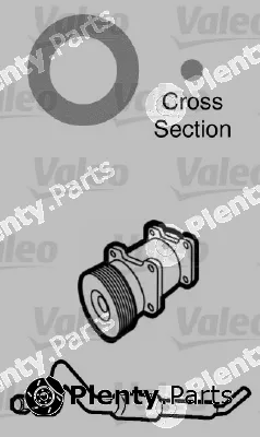Valeo 509752 — Gasket, coolant pipe