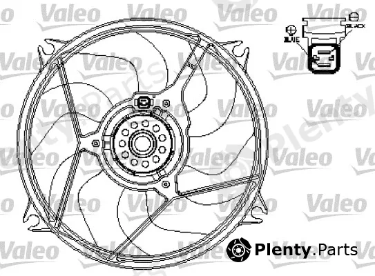 Valeo 696136 — Fan, engine cooling