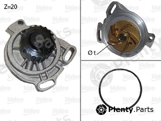 Valeo 506130 — Water Pump, engine cooling
