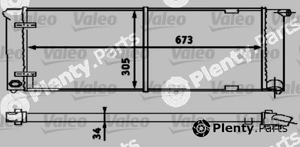 Valeo 734586 — Radiator, engine cooling