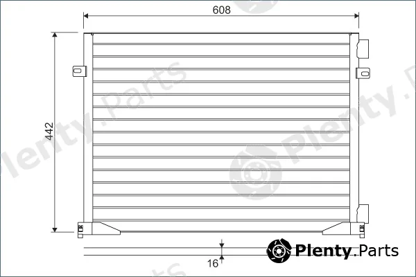 Valeo 817577 — Condenser, air conditioning