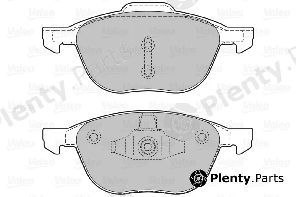 Valeo 670649 — Brake Pad Set, disc brake