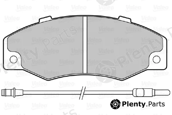 Valeo 598082 — Brake Pad Set, disc brake
