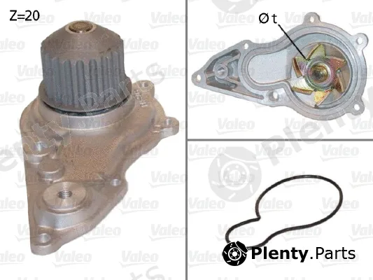 Valeo 506478 — Water Pump, engine cooling