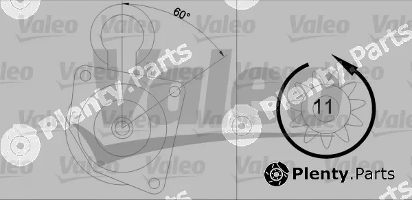 Valeo 455678 — Starter VALEO RE-GEN REMANUFACTURED