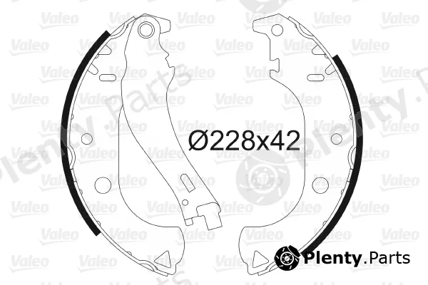 Valeo 562806 — Brake Shoe Set