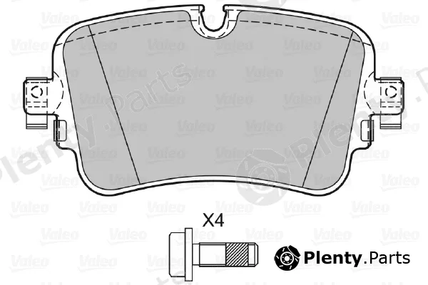 Valeo 601496 — Brake Pad Set, disc brake