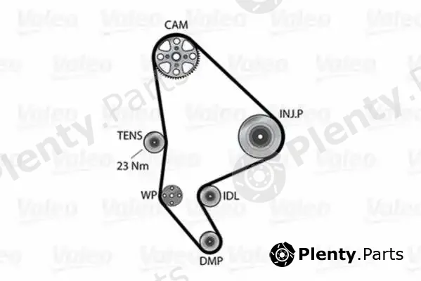 Valeo 614501 — Water Pump & Timing Belt Kit