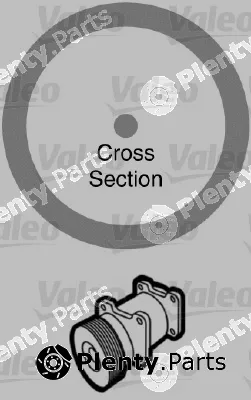Valeo 509175 — Gasket, coolant pipe