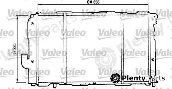 Valeo 810990 — Radiator, engine cooling