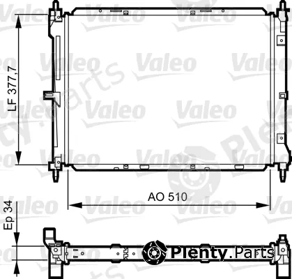 Valeo 734436 — Radiator, engine cooling